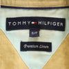 トミーヒルフィガー リネン 半袖 ボタンダウンシャツ S ベージュ系 TOMMY HILFIGER メンズ