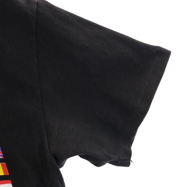 Hanes ヘインズ 90s オールド USA製 アトランタオリンピック 半袖 Tシャツ M ブラック メンズ