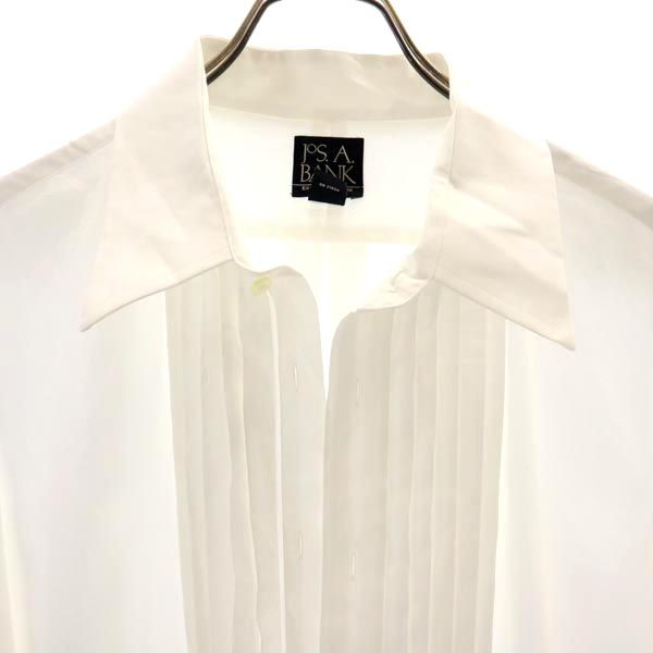 JOS.A.BANK ジョスエーバンク 長袖 シャツ 17.5 白 メンズ