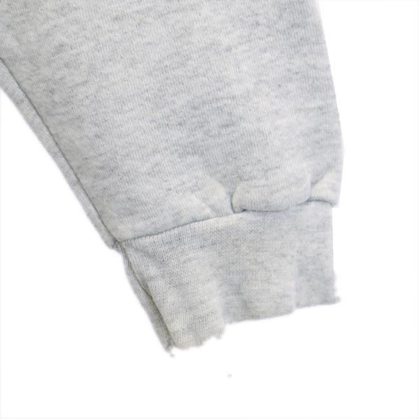 TSi USA製 プーさんデザイン刺繍 長袖 スウェット トレーナー L グレー メンズ