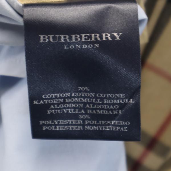 BURBERRY バーバリー 英国製 ジャケット ブルー系 メンズ