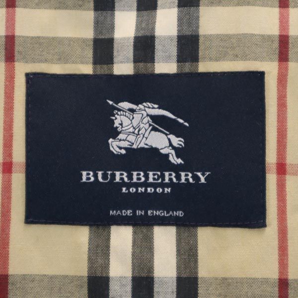 BURBERRY バーバリー 英国製 ジャケット ブルー系 メンズ