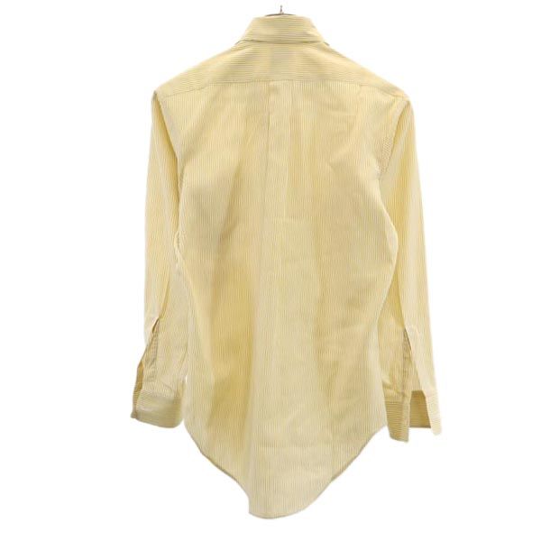 ARROW アロー ストライプ 長袖 シャツ イエロー レディース