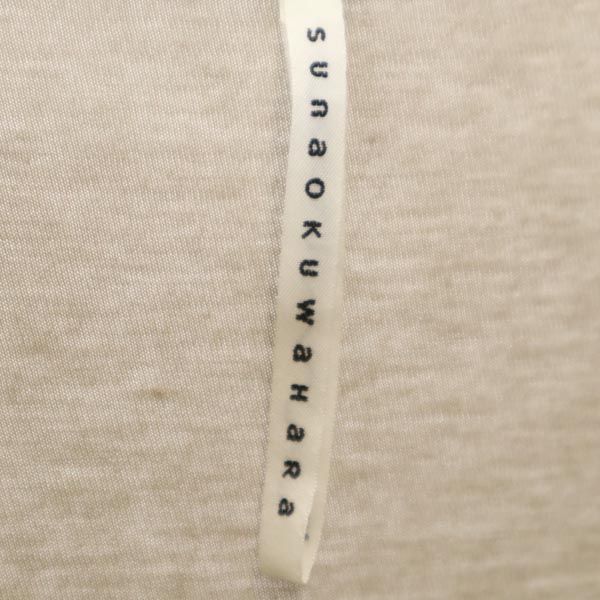 sunaokuwahara スナオクワハラ 半袖 カットソー ベージュ×ピンク レディース