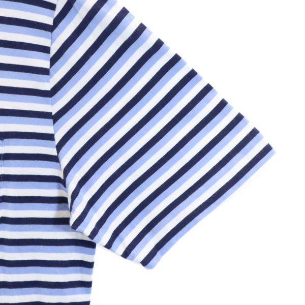 ポロバイラルフローレン ボーダー柄 半袖 ポロシャツ S ブルー系 Polo by Ralph Lauren メンズ