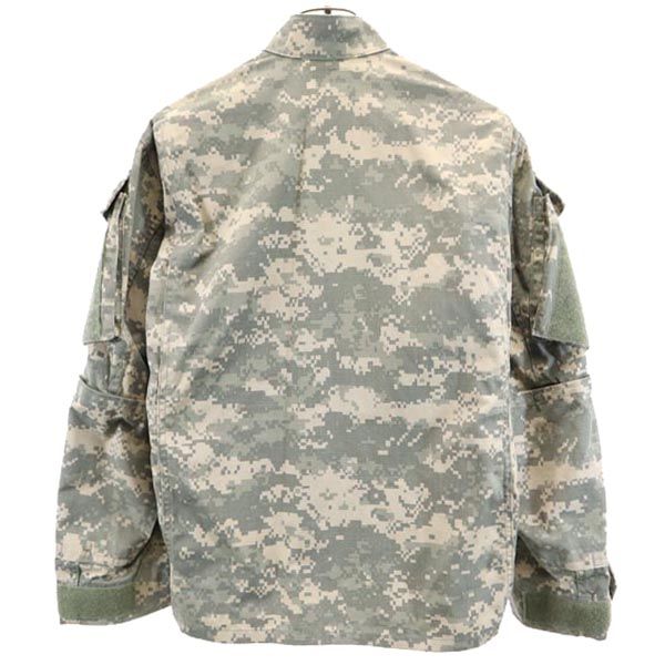 US ARMY アメリカ軍 モザイクカモフラージュ柄 ミリタリージャケット S カーキ系 US ARMY メンズ