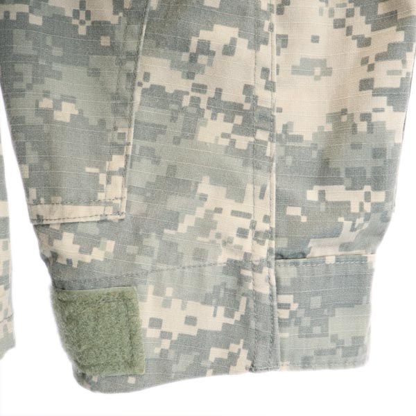 US ARMY アメリカ軍 モザイクカモフラージュ柄 ミリタリージャケット S カーキ系 US ARMY メンズ