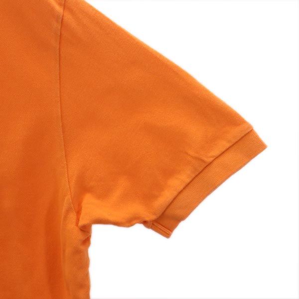 Polo by Ralph Lauren ポロバイラルフローレン 半袖 ポロシャツ M オレンジ 鹿の子 メンズ