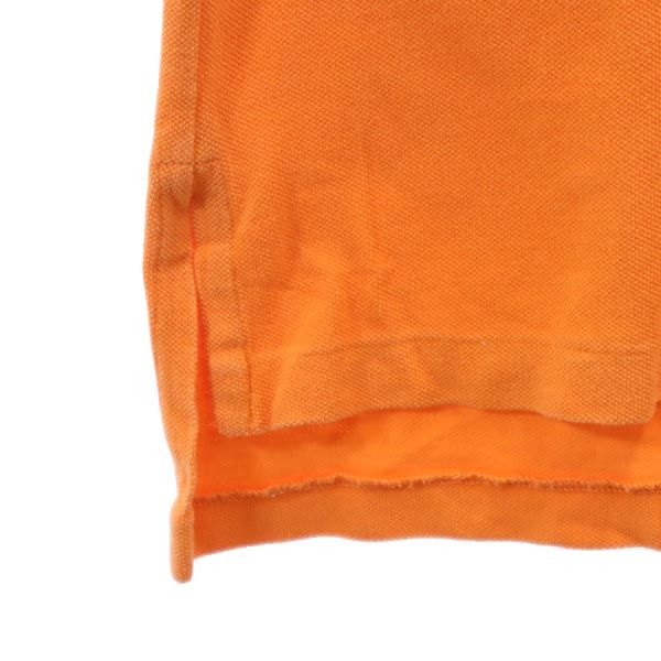 Polo by Ralph Lauren ポロバイラルフローレン 半袖 ポロシャツ M オレンジ 鹿の子 メンズ
