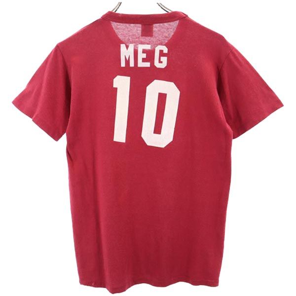 RUSSELL ATHLETIC ラッセルアスレチック 90s オールド USA製 半袖 Tシャツ S レッド系 メンズ