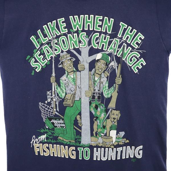 JERZEES ジャージーズ 90s オールド USA製 半袖 Tシャツ M ネイビー メンズ