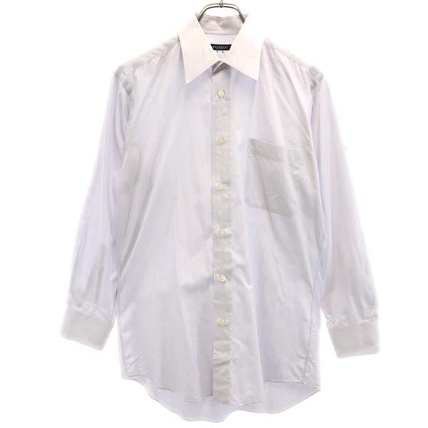 BURBERRY バーバリー 長袖 シャツ S グレー系 メンズ