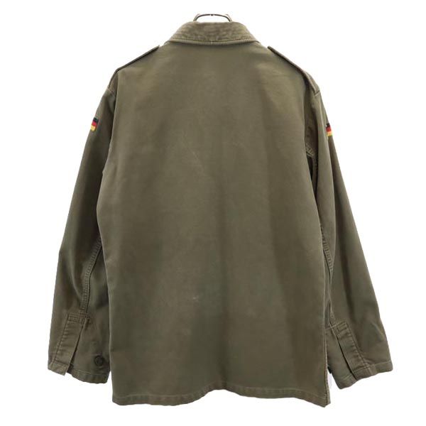 ドイツ軍 ミリタリージャケット 6 カーキ GERMAN MILITARY メンズ