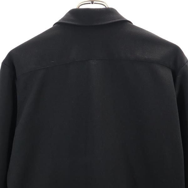 seafarer シーファーラー 長袖 ミリタリーシャツ 15-33 ブラック 米海軍 US NAVY アンカーボタン メンズ