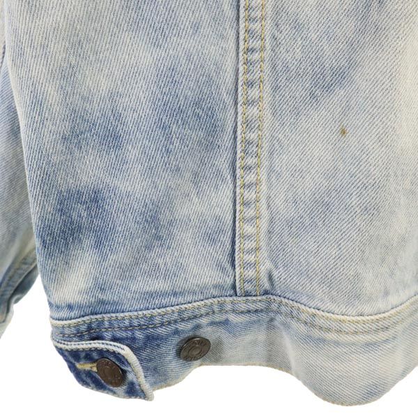 X-girl エックスガール ブリーチ加工 デニムジャケット 2 ジージャン レディース