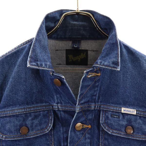 ラングラー デニムジャケット S インディゴ Wrangler ジージャン レディース
