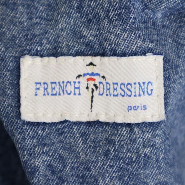 FRENCH DRESSING フレンチドレッシング 花柄刺繍 デニムジャケット ジージャン レディース