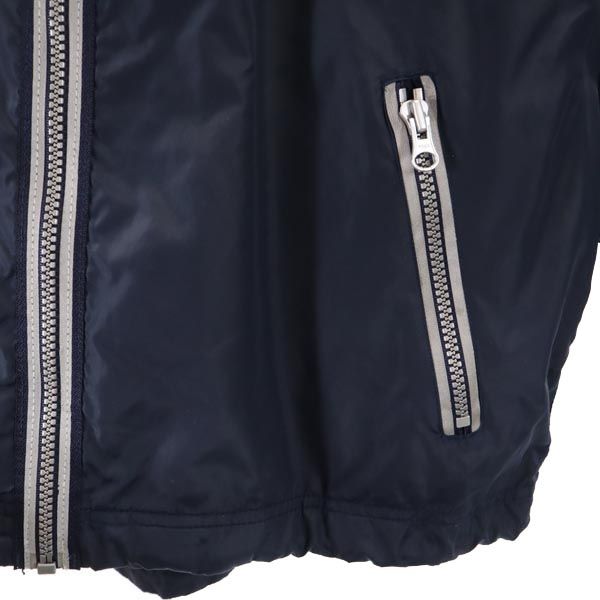 GAP ギャップ 長袖 ナイロンジャケット L ネイビー ベンチレーション ウインドブレーカー キッズ