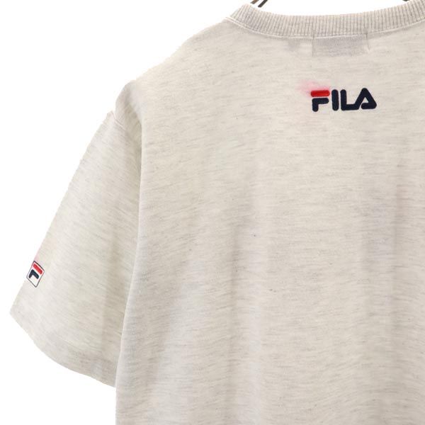 FILA フィラ 半袖 Tシャツ M グレー系 メンズ