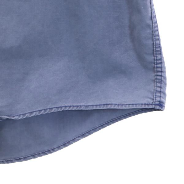 CHAPS チャップス 長袖 シャツ M ブルー系 メンズ