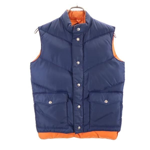 ヴィンテージ 80s ダウンベスト 16 ネイビー VINTAGE メンズ