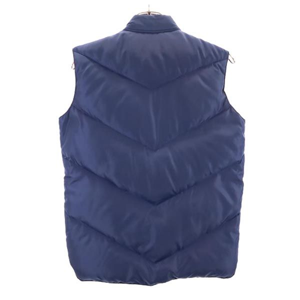 ヴィンテージ 80s ダウンベスト 16 ネイビー VINTAGE メンズ