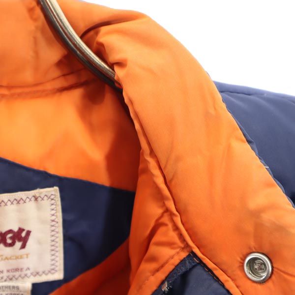 ヴィンテージ 80s ダウンベスト 16 ネイビー VINTAGE メンズ