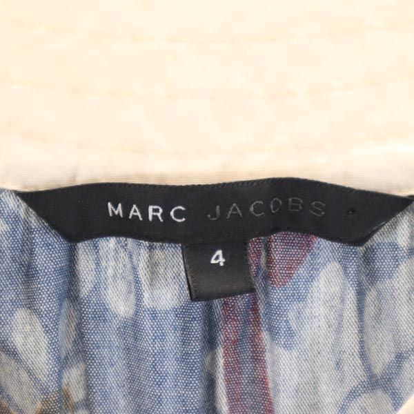 MARC JACOBS マークジェイコブス 総柄 キャミソール 4 ネイビー系 レディース