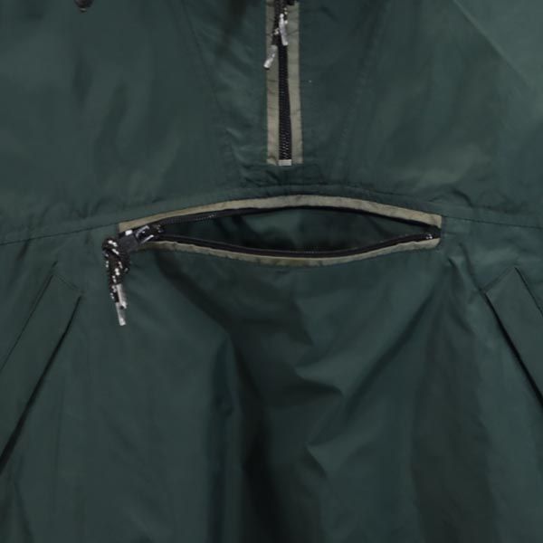 ギャップ オールド USA製 ナイロン マウンテンパーカー S 深緑 GAP レディース
