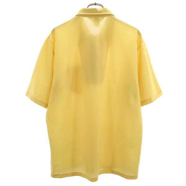 Jantzen ジャンセン 70s ヴィンテージ USA製 半袖 ポロシャツ XL イエロー メンズ