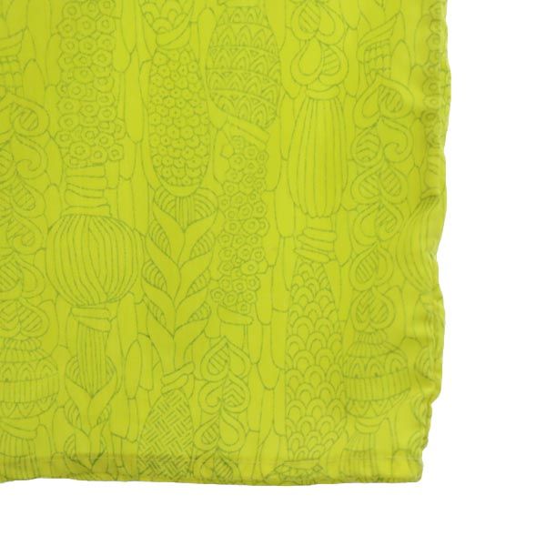 VINTAGE ヴィンテージ 70s 総柄 長袖 シャツ イエロー メンズ