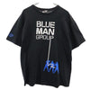 ユニバーサルスタジオ 90s オールド ブルーマングループ プリント 半袖 Tシャツ XL ブラック UNIVERSAL STUDIOS BLUE MAN GROUP メンズ