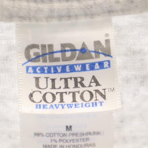 GILDAN ギルダン プリント 半袖 Tシャツ M グレー系 メンズ