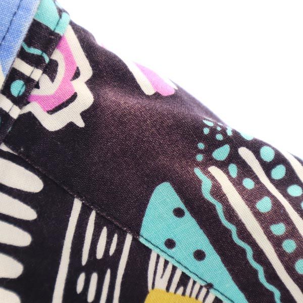 Wrangler ラングラー 90s オールド USA製 総柄 長袖 ボタンダウンシャツ 15 1／2-33 ウエスタン風 メンズ