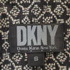 ディーケーエヌワイ 90s オールド リネン 総柄 半袖 シャツ S ブラック系 DKNY DKNY Donna Karan New York ダナキャランニューヨーク メンズ