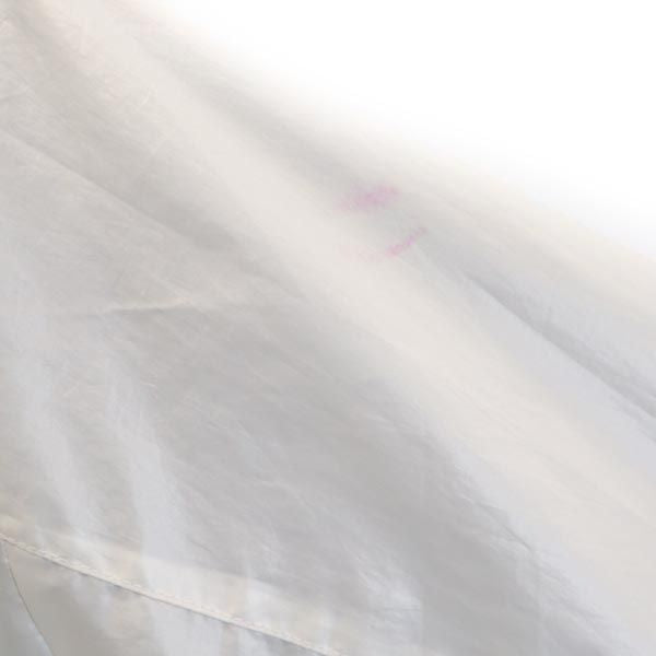 NIKE ナイキ 長袖 ジャケット M ホワイト×グレー バスケットウェア 裏メッシュ メンズ