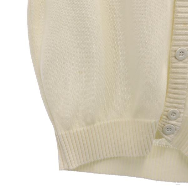 GREENCLUBS グリーンクラブ ROAD RUNNER バック刺繍 ニットベスト 3 ホワイト系 メンズ