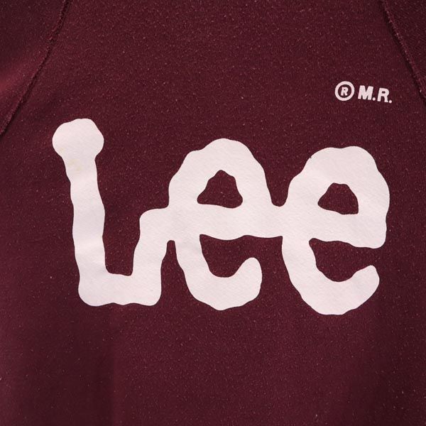 Lee リー 90s オールド USA製 長袖 スウェット トレーナー M ブラウン系 メンズ
