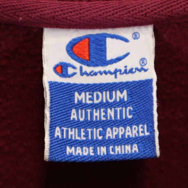 Champion チャンピオン 長袖 スウェット トレーナー M レッド系 メンズ