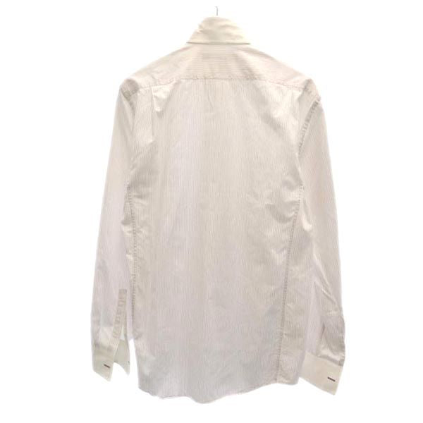 KATHARINE HAMNETT キャサリンハムネット 日本製 長袖 シャツ L 白系 レディース