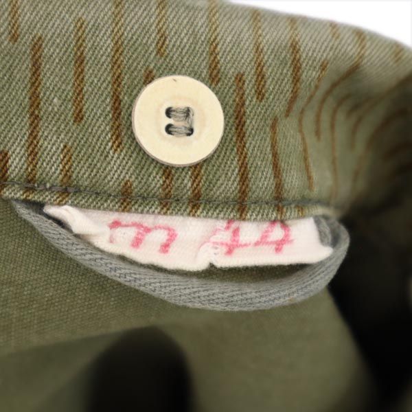 EAST GERMANY ARMY 東ドイツ軍 総柄 ミリタリージャケット カーキ メンズ