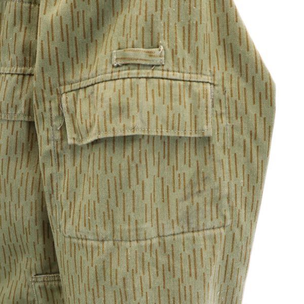 EAST GERMANY ARMY 東ドイツ軍 総柄 ミリタリージャケット カーキ メンズ