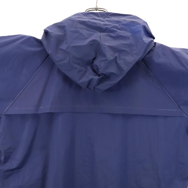 レイン ジャケット M-L ネイビー ベンチレーション メンズ