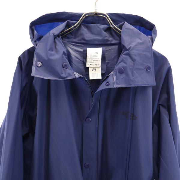 レイン ジャケット M-L ネイビー ベンチレーション メンズ
