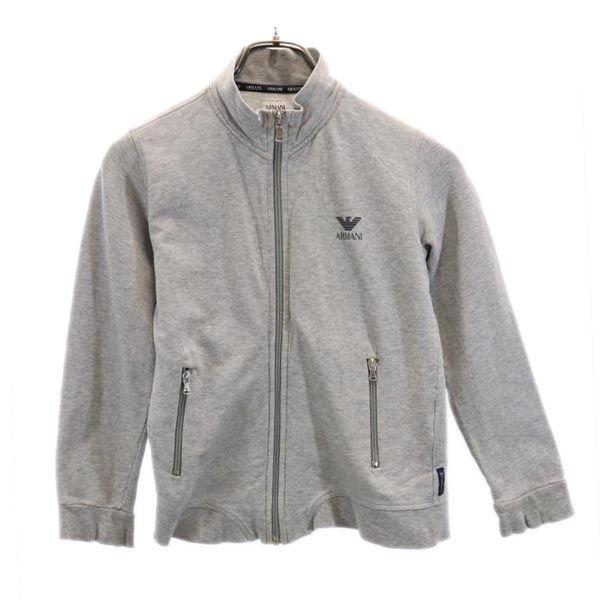 ARMANI JUNIOR アルマーニジュニア ジップ ジャケット 8A 130cm グレー系 キッズ