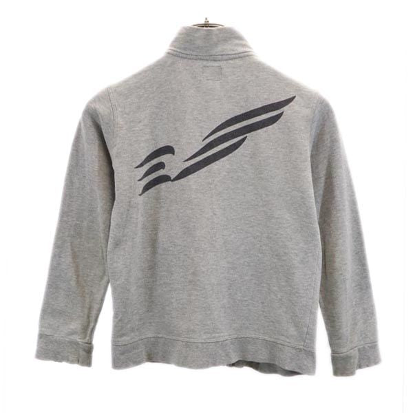 ARMANI JUNIOR アルマーニジュニア ジップ ジャケット 8A 130cm グレー系 キッズ