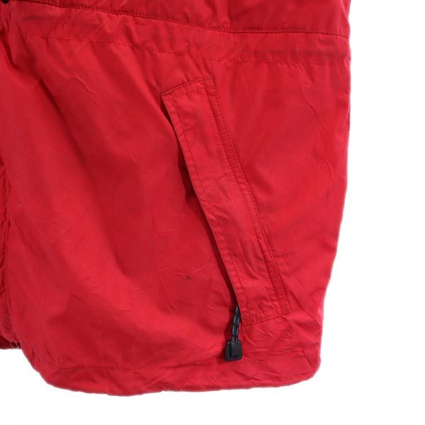 Columbia コロンビア アウトドア オールド ナイロンジャケット LL レッド×ブラック メンズ