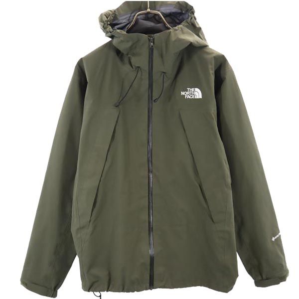 ノースフェイス アウトドア NP12003 ゴアテックス ナイロンジャケット M カーキ THE NORTH FACE レインウェア 収納袋付き メンズ