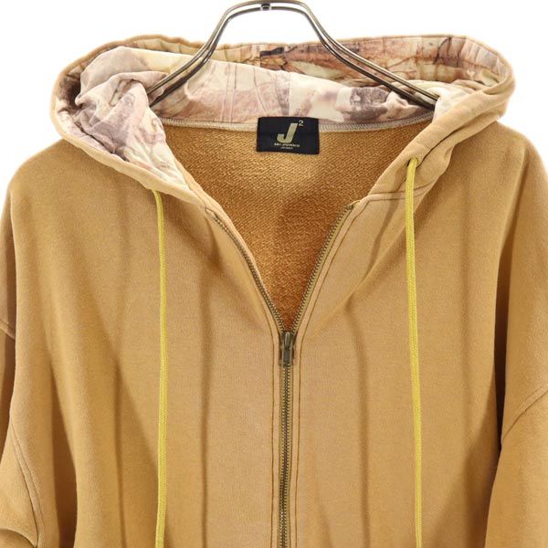 Mr.JUNK ミスタージュンコ 長袖 ジップパーカー M ベージュ系 JEANS メンズ