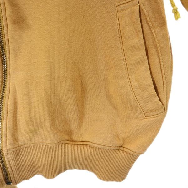 Mr.JUNK ミスタージュンコ 長袖 ジップパーカー M ベージュ系 JEANS メンズ